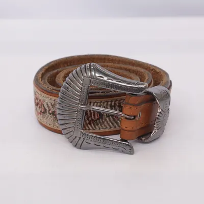 Bälte (Brun, Flerfärgad) från SAND Skinn