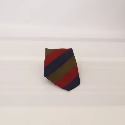 Tie (Red, Blue, Brown) from Atkinsons Irish Poplin Silk, Wool