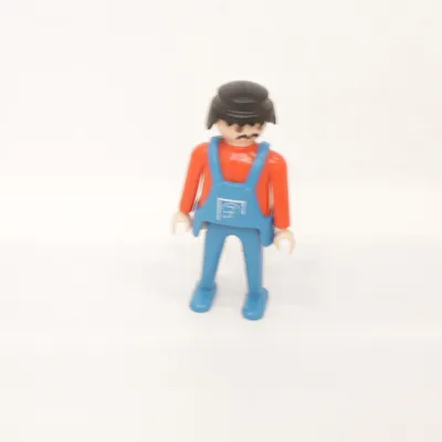 Speelgoedfiguur (Blauw, Rood, Zwart) van Geobra