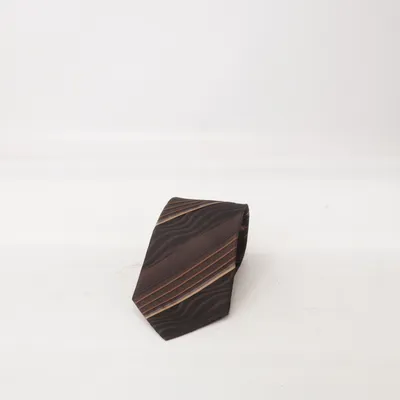 Cravate (Marron) de Monti Soie