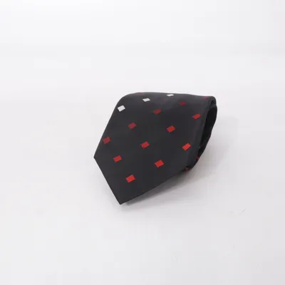 Cravate (Noir, Rouge, Blanc) de Monti Soie
