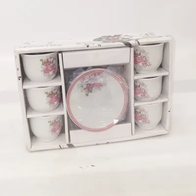 Tableware (White, Pink, Multicolored) from Home Sweet Home