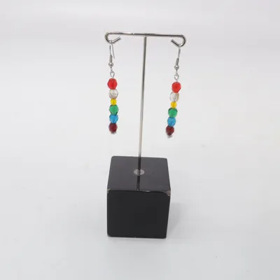 Boucles d'oreilles (Multicolore) Métal inconnu
