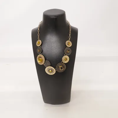 Halsband (Guldfärgad, Svart, Gul) från Ikita Okänd metall
