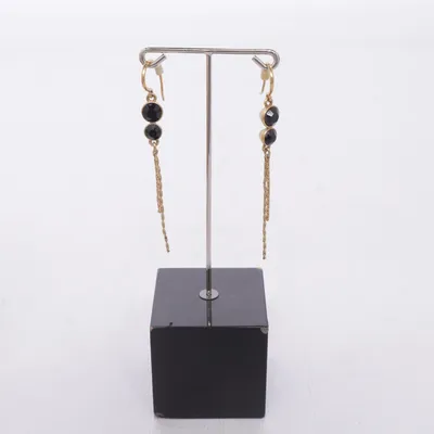 Earrings (Gold, Black) from Pilgrim Unknown metal