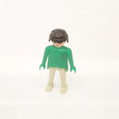 Actiefiguur (Groen, Beige, Zwart) van Geobra