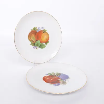 Petite assiette (Blanc, Multicolore) de Bohemia