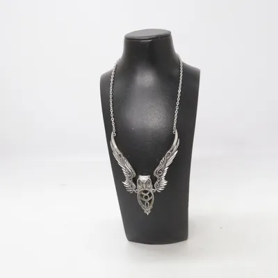 Necklace (Silver, Blue) from Alchemy Gothic Unknown metal