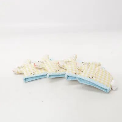 Potholder (Yellow, Blue, White) from Ulster Weavers Cotton, Polyester