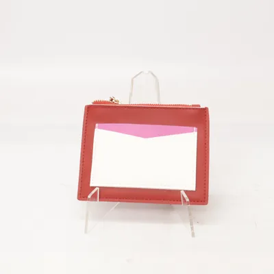 Portefeuille (Rouge, Blanc, Rose) de My Little Box Polyuréthane, Polyester recyclé