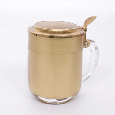Cigaretetui (Guld, Transparent)