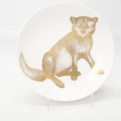 Plate (Fjällräv) from Gustavsberg