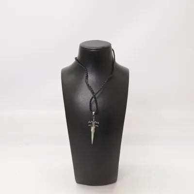 Necklace (Black, Silver) from Naruto Unknown metal