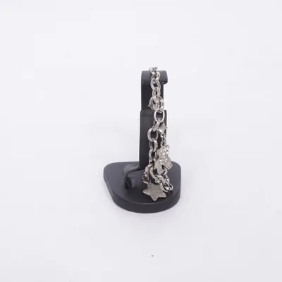 Fotlänk (Silverfärgad) Okänd metall
