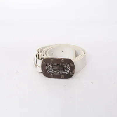 Belt (White) from Hüftgold Leather