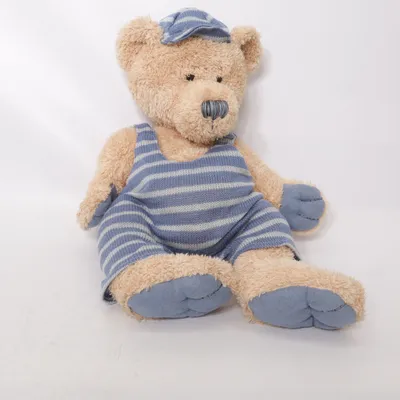 Zacht speeltje (Bruin, Blauw) van Sunkid