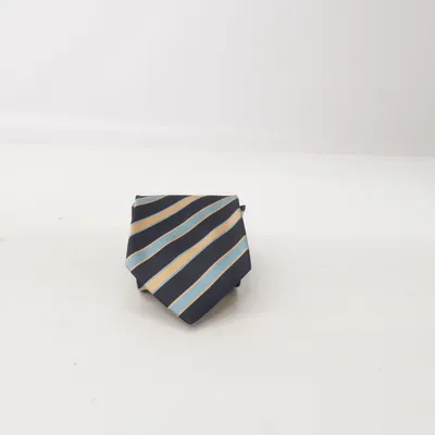 Cravate (Bleu, Jaune, Multicolore) de Monti Soie