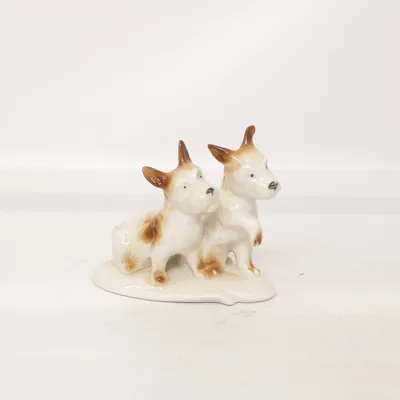 Figurine en porcelaine (Blanc, Marron) de Royal Copenhagen