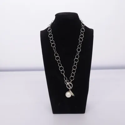 Halsband (Silverfärgad) från Pearls for Girls Okänd metall