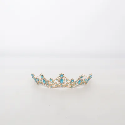 Tiara (Guld, Blå)