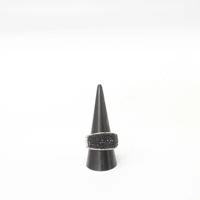 Bague (Noir, Argent) de Pippa Jean Acier inoxydable