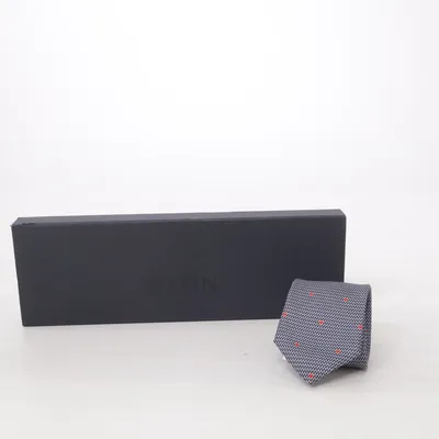 Stropdas (Blauw, Rood) van Eton Zijde