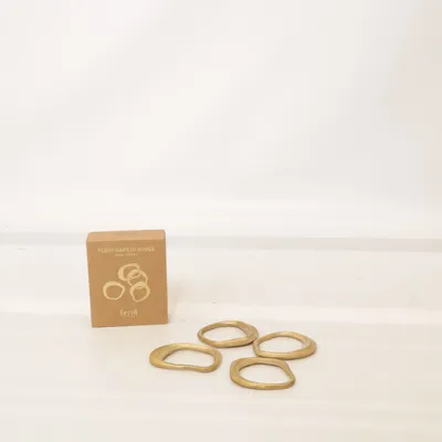 Napkin ring (Gold) from Ferm Living