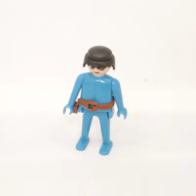 Speelgoedfiguur (Blauw, Bruin, Zwart) van Geobra