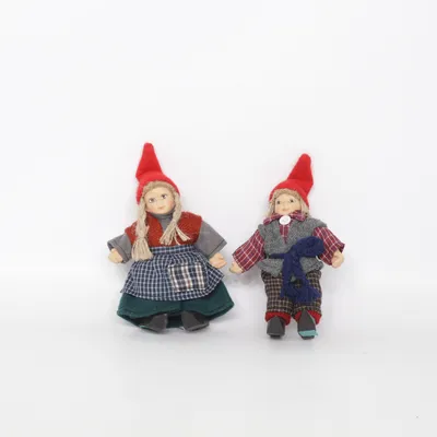 Puppe (Rot, Blau, Mehrfarbig) von IB Laursen
