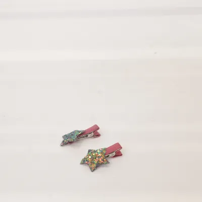 Haarclip (Roze, Meerkleurig)