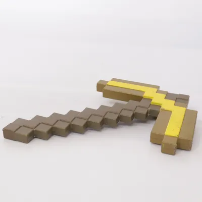 Toy weapon (Brown, Yellow) from Minecraft