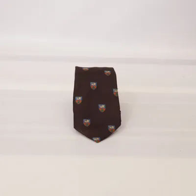 Cravate (Marron, Multicolore) de Cremieux Soie