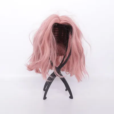 Pruik (Roze)