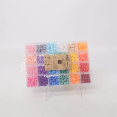 Plastikperler (Flerfarvet) fra Woolworth