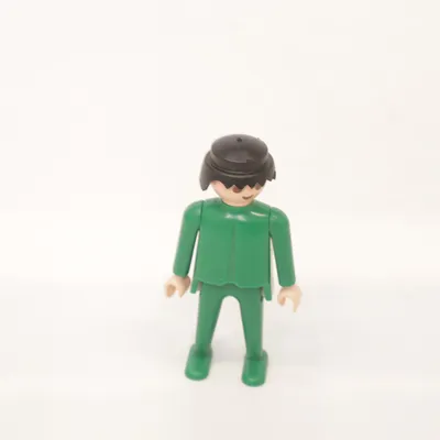 Actiefiguur (Groen, Zwart) van Geobra