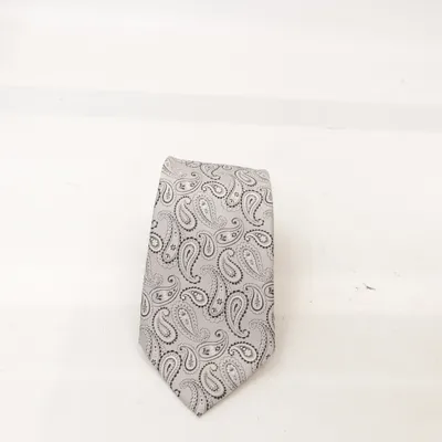 Tie (Gray, Black) from Jan Paulsen Silk