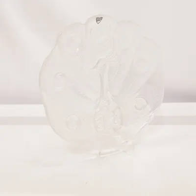 Serveringsfat (Transparent) från Orrefors Sweden