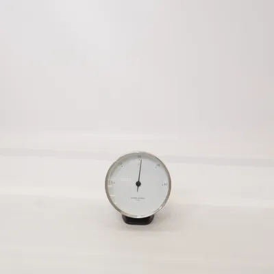 Tischuhr (Weiß, Silber) von Georg Jensen