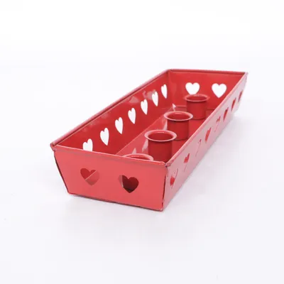 Adventsljusstake (Röd) från Hedlundgruppen