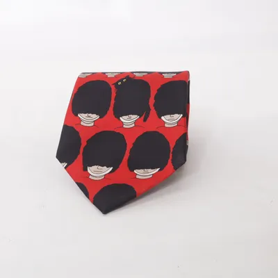 Stropdas (Rood, Zwart) van Tie Rack Zijde
