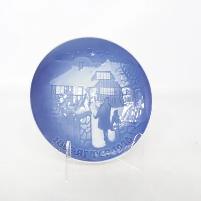 Muurplaat (Country Christmas) van B&G Copenhagen Porcelain