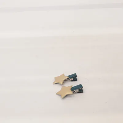 Haarclip (Goud, Blauw)