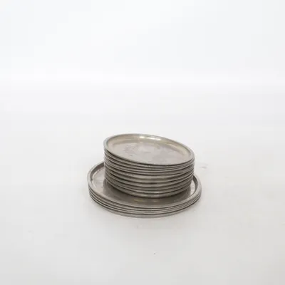 Glasuntersetzer (Silber) von Just Andersen