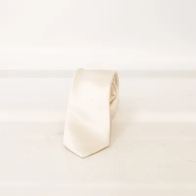 Tie (Beige) from Bukowski Silk
