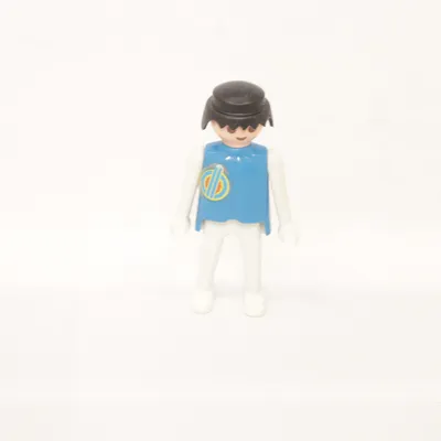 Speelgoedfiguur (Blauw, Wit, Zwart) van Geobra