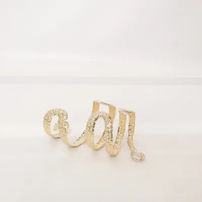 Armring (Guldfärgad) Okänd metall