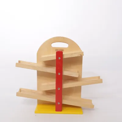 Bilbane (Beige, Rød, Gul) fra Kids Wood