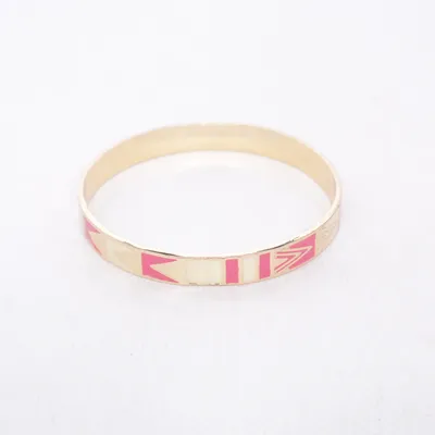 Armband (Guldfärgad, Röd) Okänd metall