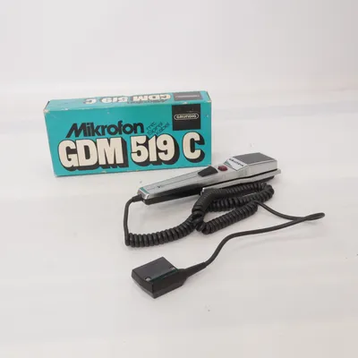 Mikrofon (Gdm 519 C) från Grundig