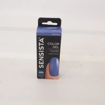 Gel polish (Berry Blue) from Sensista